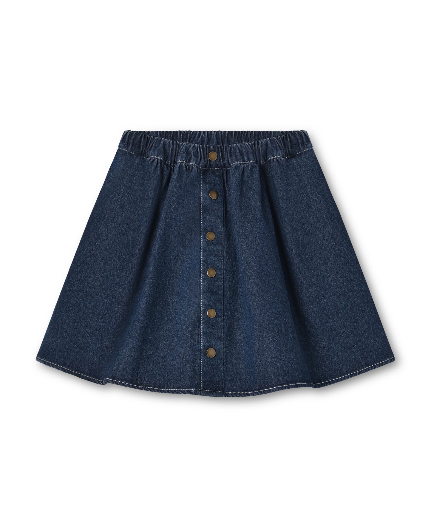 Fliink | Denim Skjørt - Dark denim blue