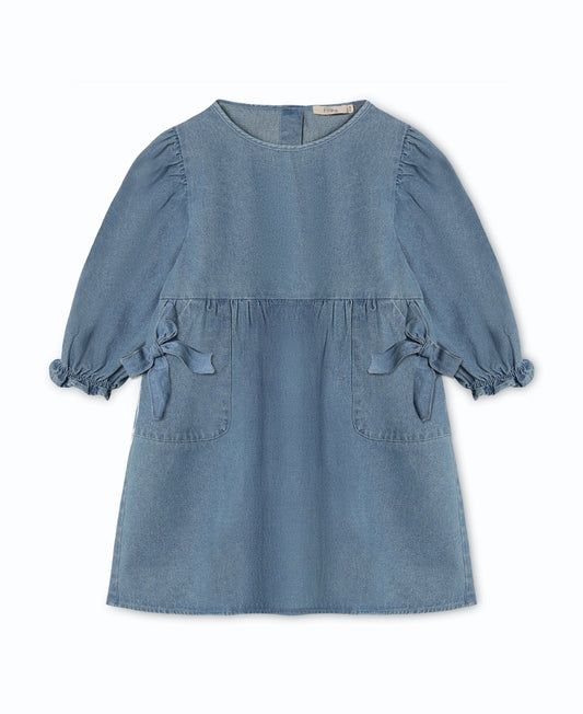 Fliink | Donny Dongeri Kjole - Medium denim blue