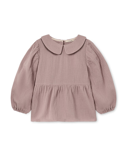 Fliink | Elmo Bluse i muslin - Woodrose