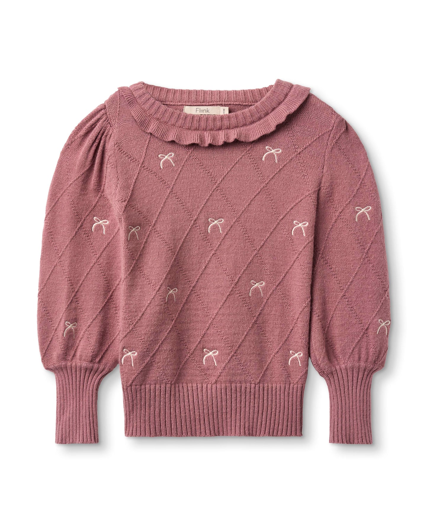 Fliink | Alon Bow Blouse - Ash Rose