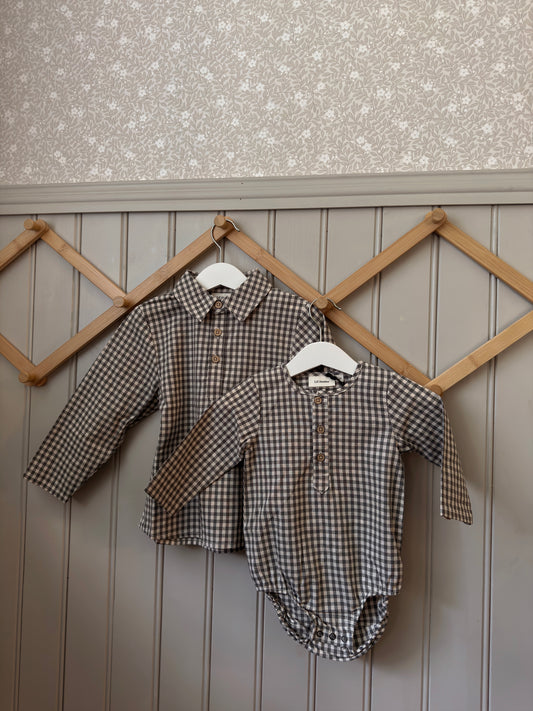 Lil Atelier MINI | Roanne Penskjorte - Mulled Basil