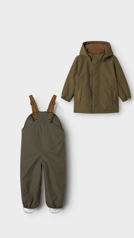 Lil Atelier Mini | Sett med Foret Skalltøy - Sea Turtle