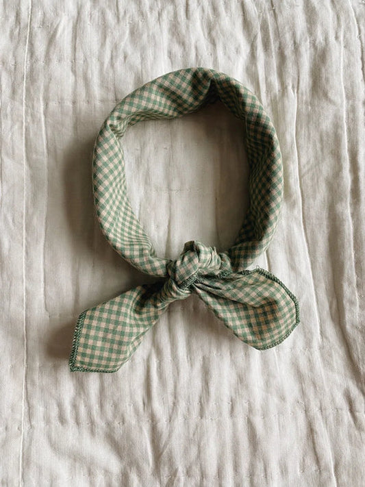 Lalaby | Eddie scarf - Green check