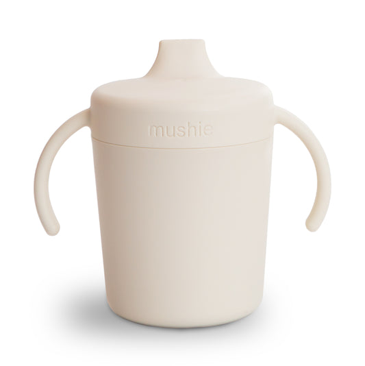 Mushie | Trainer Sippy Cup - Ivory