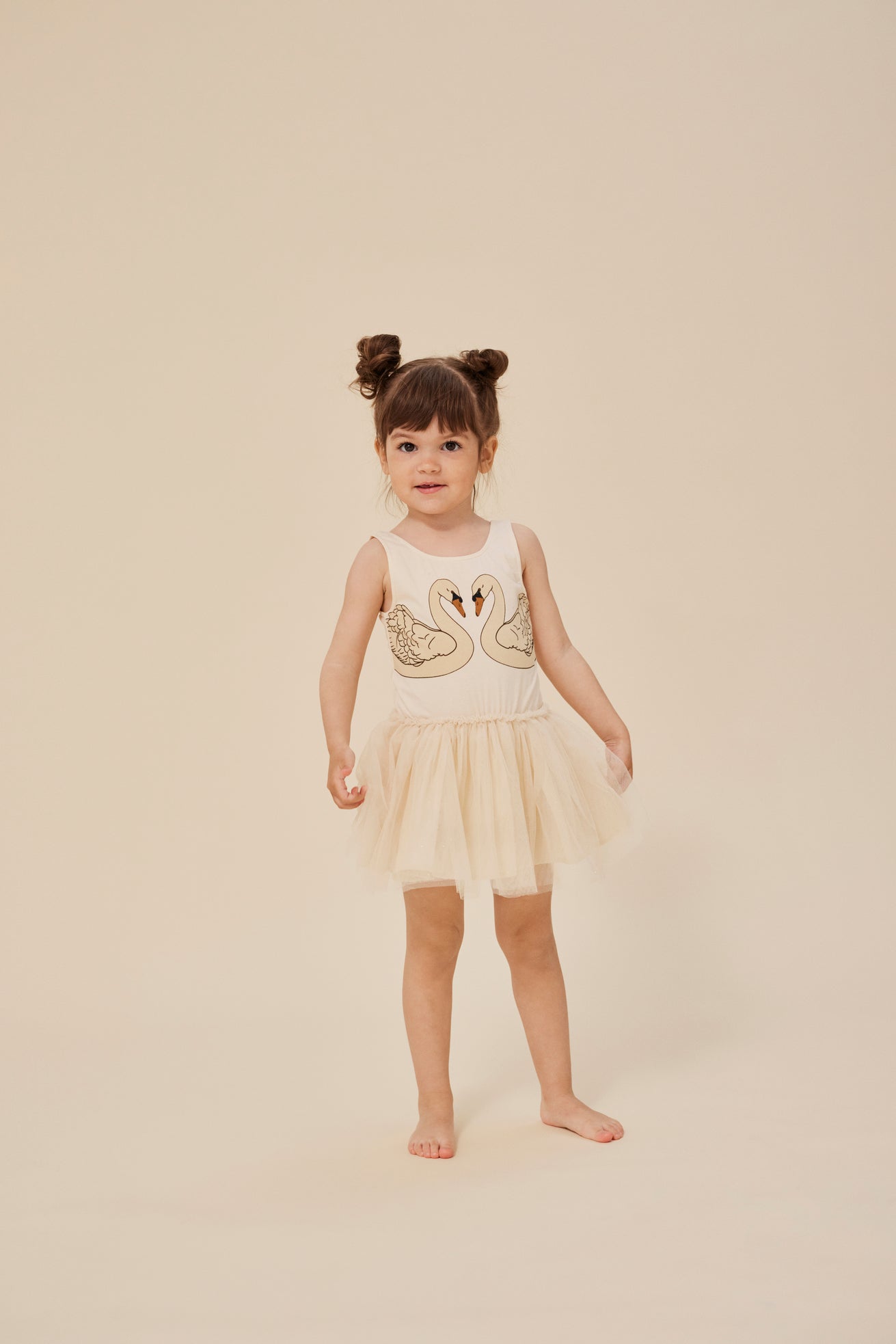 Konges Sløjd | Fairy Ballerina Strap Dress - Buttercream Glitter