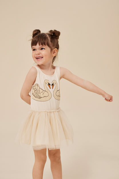 Konges Sløjd | Fairy Ballerina Strap Dress - Buttercream Glitter