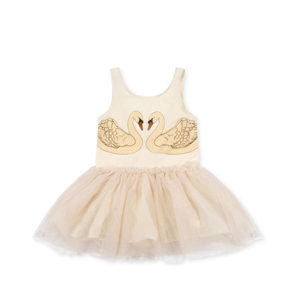 Konges Sløjd | Fairy Ballerina Strap Dress - Buttercream Glitter