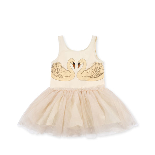 Konges Sløjd | Fairy Ballerina Strap Dress - Buttercream Glitter