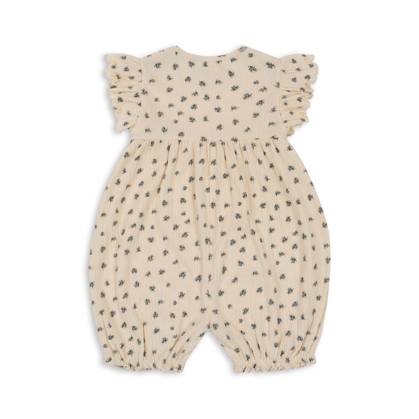 Konges Sløjd | Chleo Frill Romper - Bloomie Blue