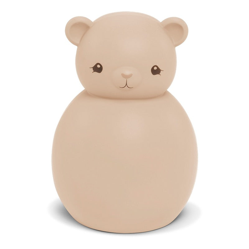 Konges Sløjd | Silikon Teddy Nattlampe - Beige Blush