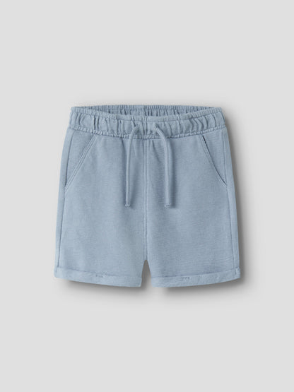 Lil Atelier MINI | Dias Loose Shorts - Dusty Blue