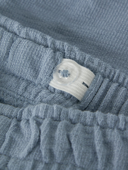 Lil Atelier MINI | Dias Loose Shorts - Dusty Blue