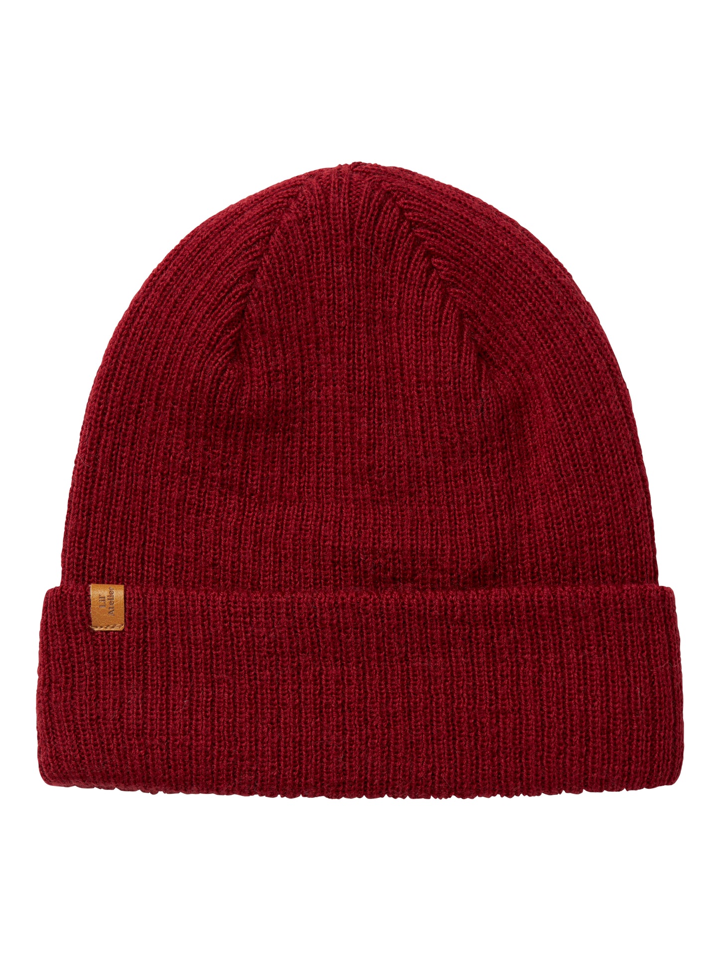 Lil Atelier Mini | Nalu strikket lue - Red Dahlia