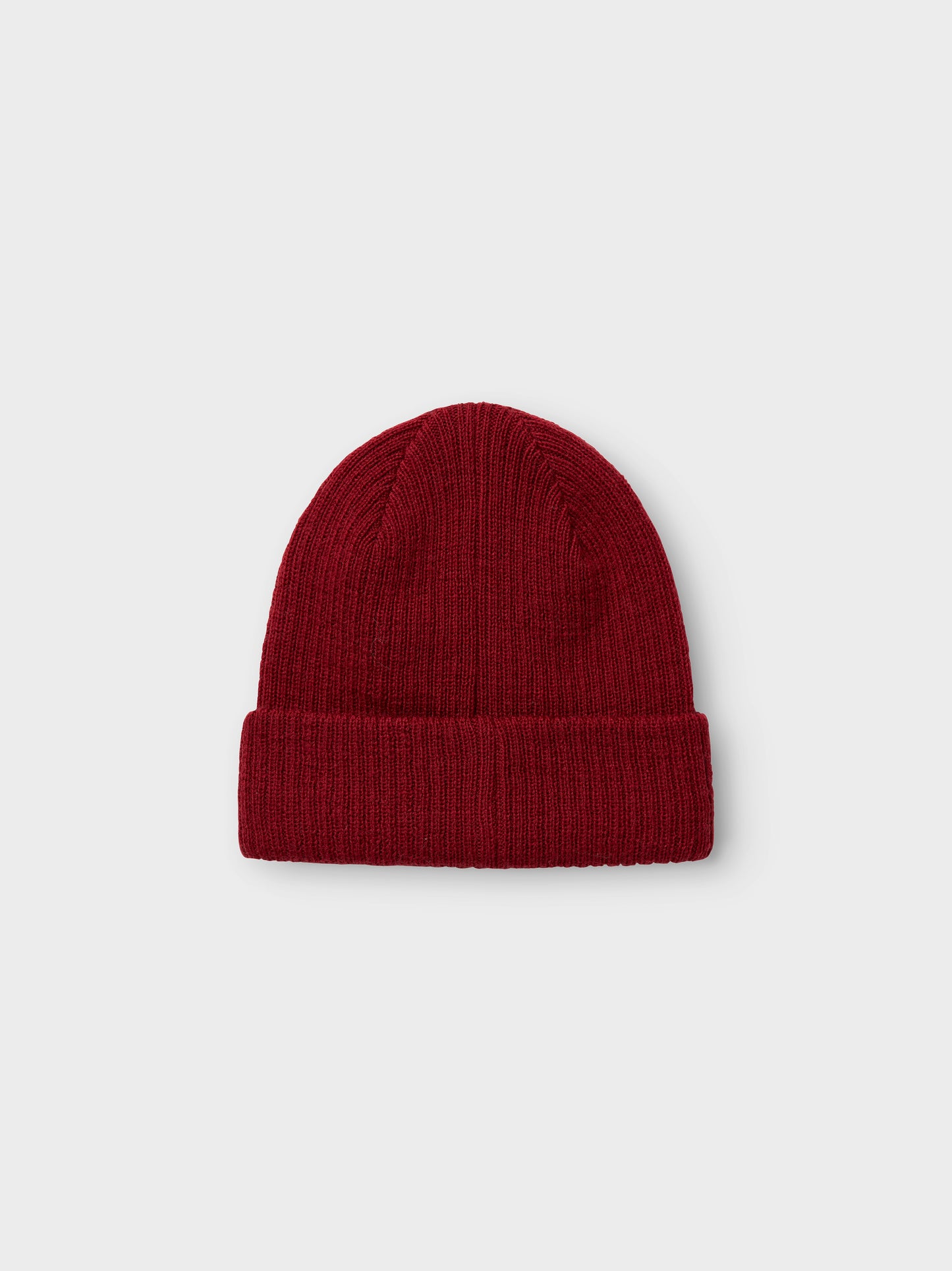 Lil Atelier Mini | Nalu strikket lue - Red Dahlia