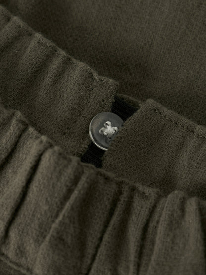 Lil Atelier Mini | Romeo bukse med strikk - Sea Turtle