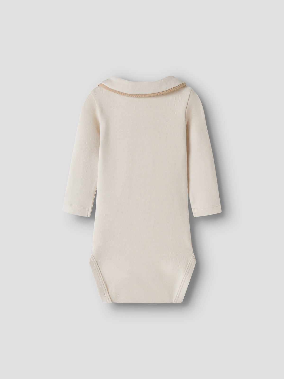 Lil Atelier Fundo slim body bestefarhals baby – Turtledove, bilde 3