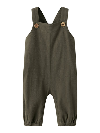 Lil Atelier Baby | Romeo Loose Overall - Sea Turtle
