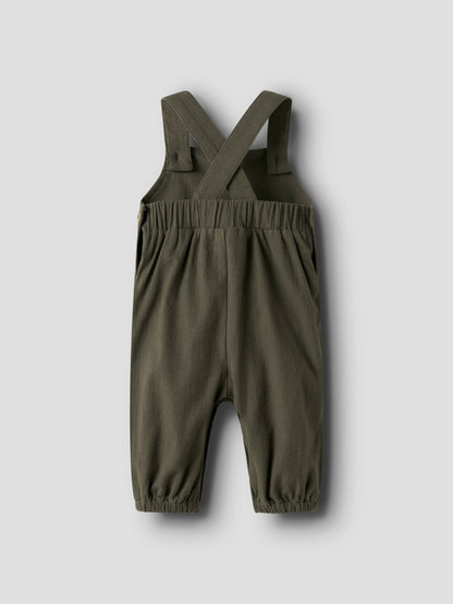 Lil Atelier Baby | Romeo Loose Overall - Sea Turtle