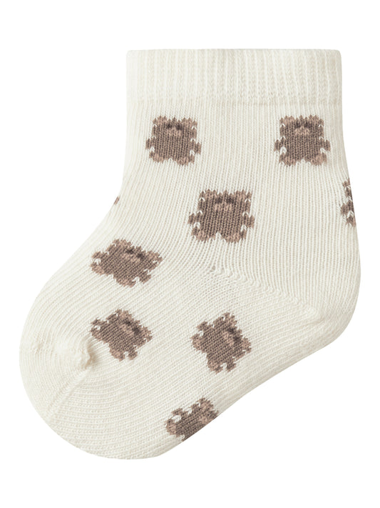 Lil Atelier Baby | Rossa Dir sokker - Teddy