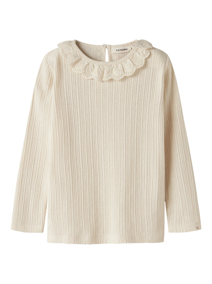 Lil Atelier Mini | Luva Genser med Krage - Turtledove
