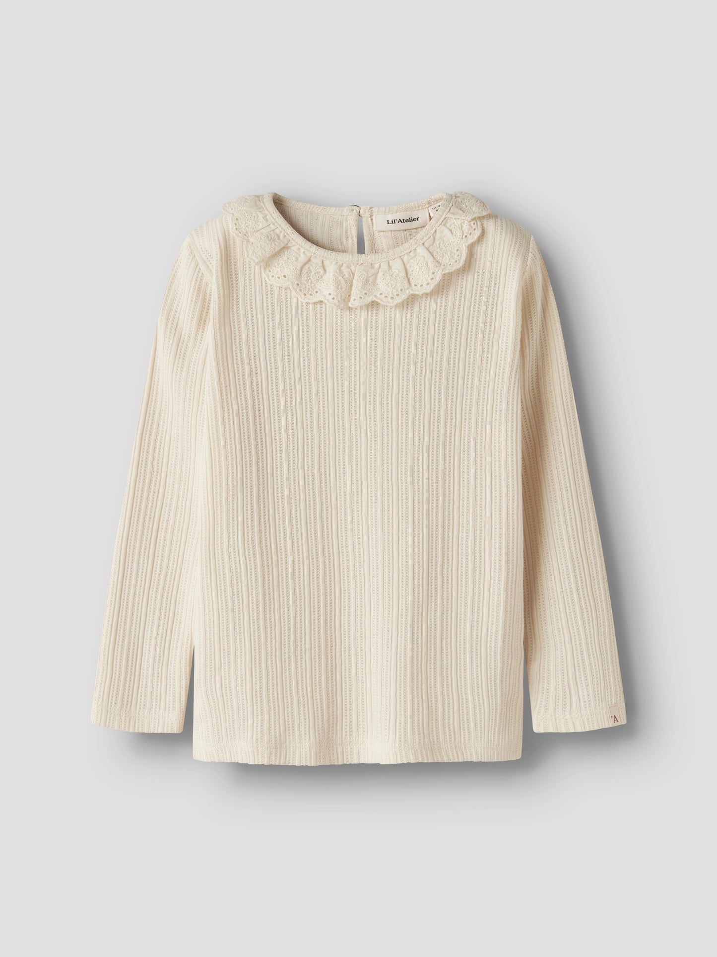 Lil Atelier Mini | Luva Genser med Krage - Turtledove