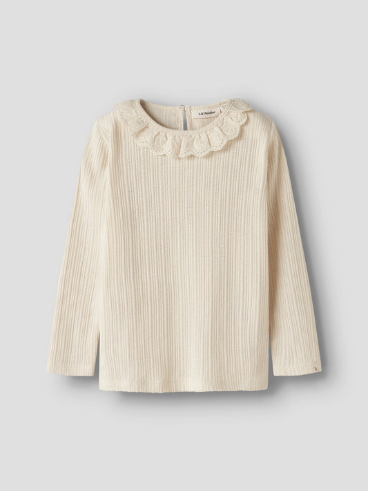 Lil Atelier Mini | Luva Genser med Krage - Turtledove