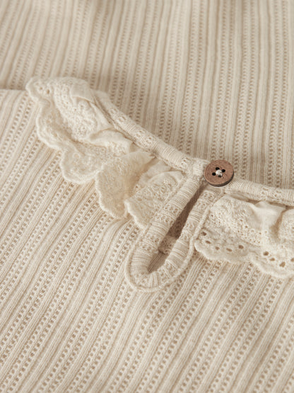 Lil Atelier Mini | Luva Genser med Krage - Turtledove