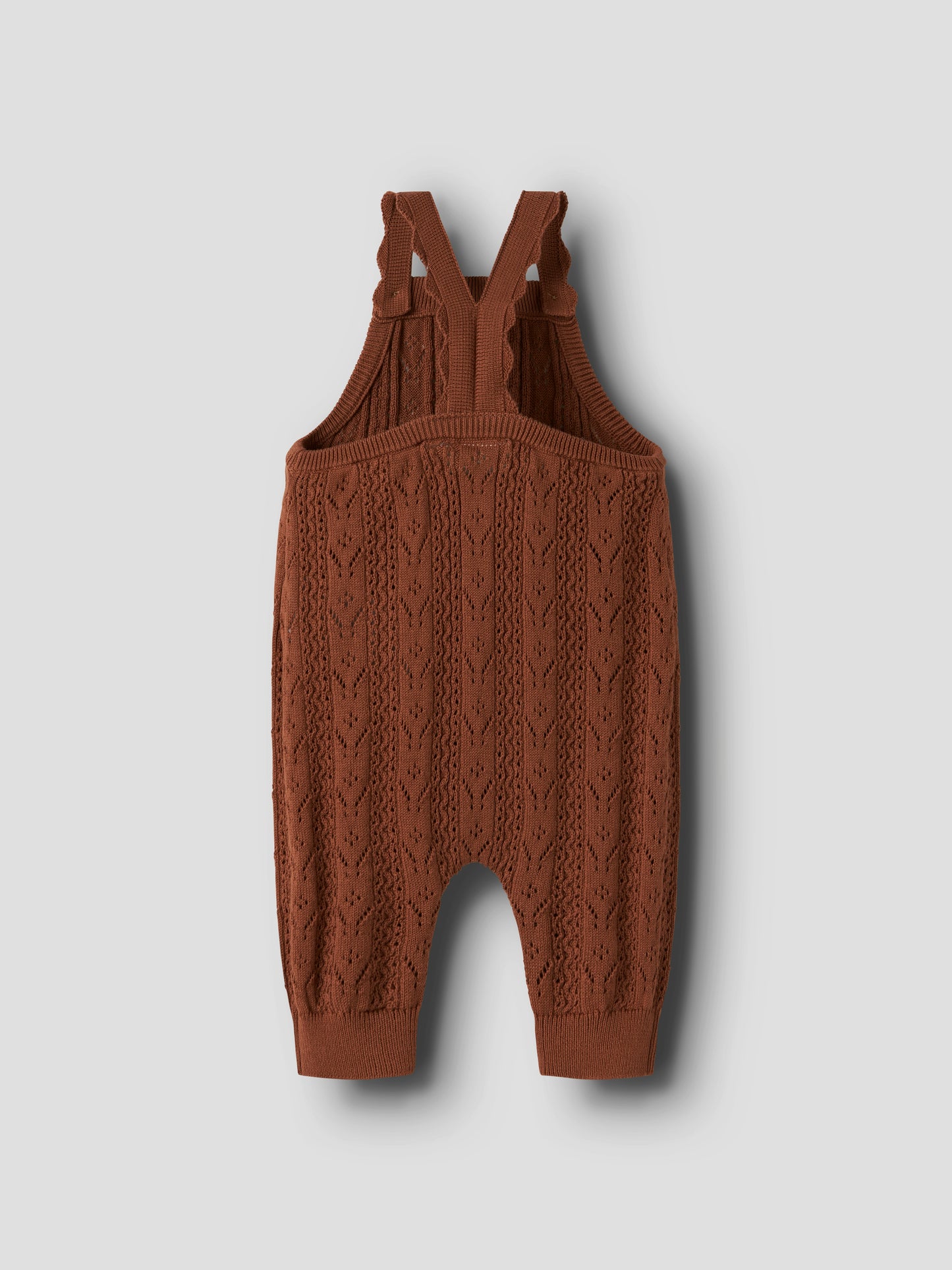 Lil Atelier BABY | Kajsa Strikket overall - Maple Syrup