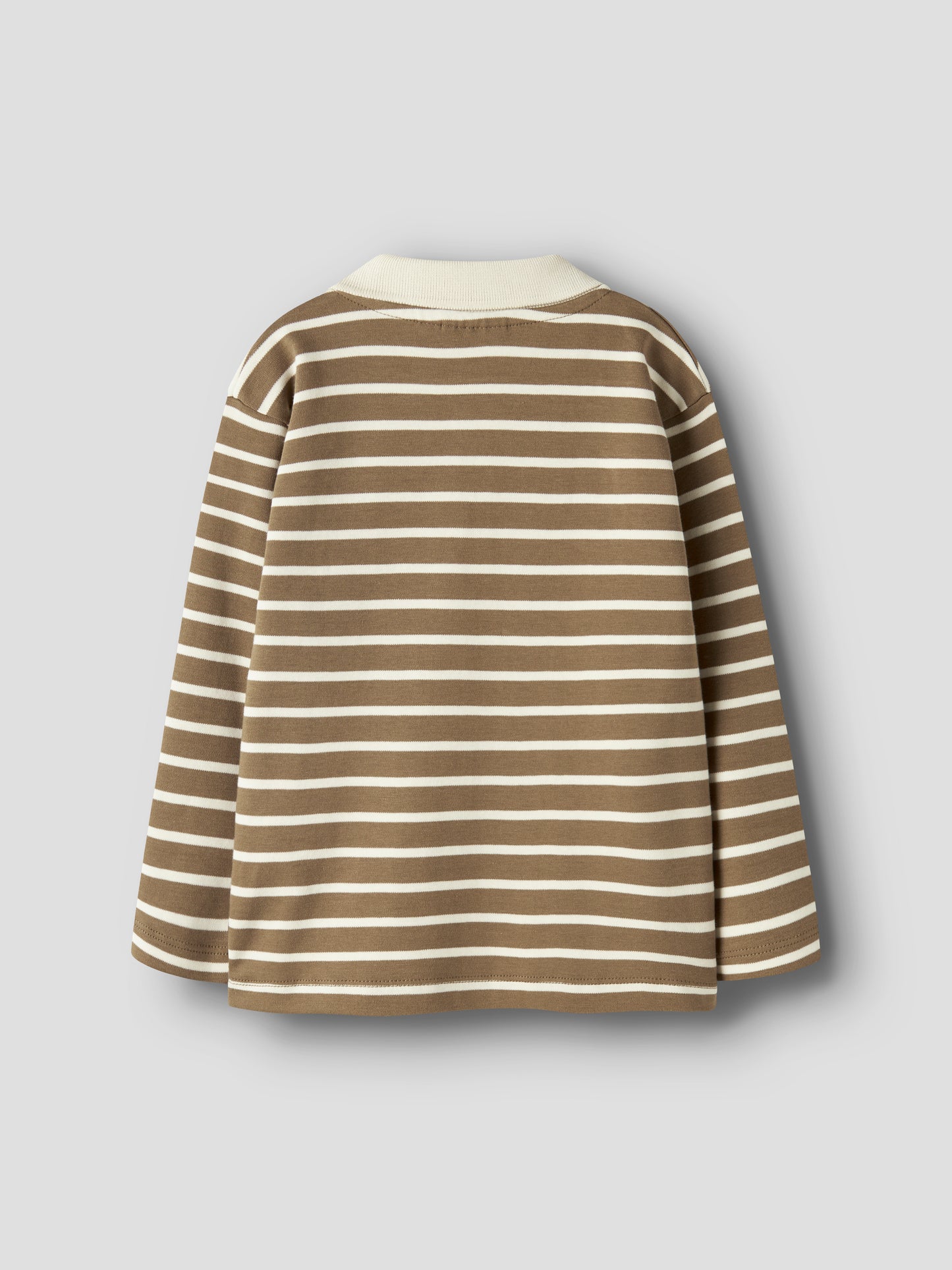 Lil Atelier MINI | Limia Loose Polo Shirt - Kangaroo Turtledove