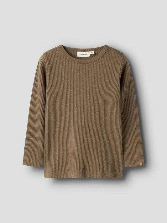 Lil Atelier MINI | Rajo Mak Slim Top - Kangaroo