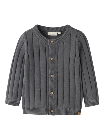 Lil Atelier BABY | Lomon strikket cardigan - Poppy Seed