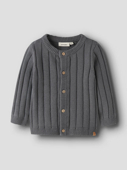 Lil Atelier BABY | Lomon strikket cardigan - Poppy Seed