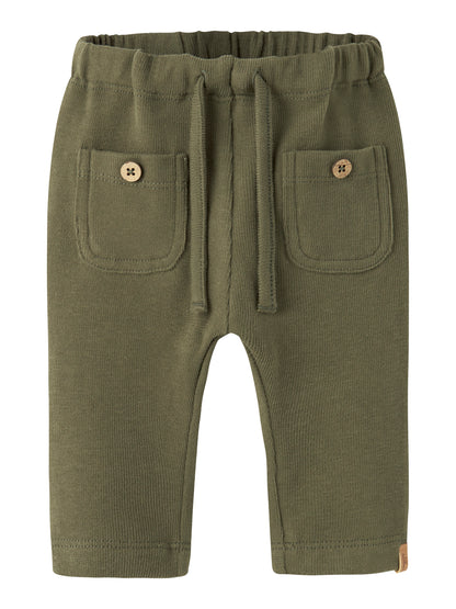 Lil Atelier BABY | Luno Babybukse - Winter Moss