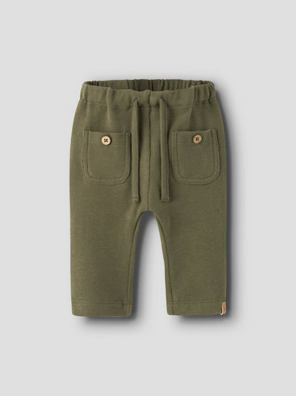 Lil Atelier BABY | Luno Babybukse - Winter Moss