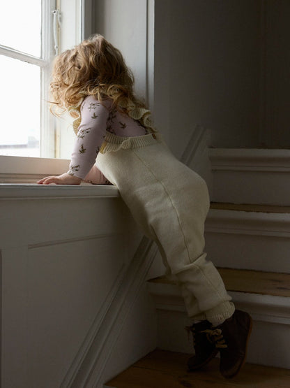Lil Atelier BABY | Oplea Strikket overall - Turtledove