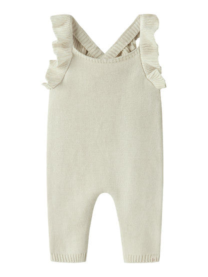 Lil Atelier BABY | Oplea Strikket overall - Turtledove