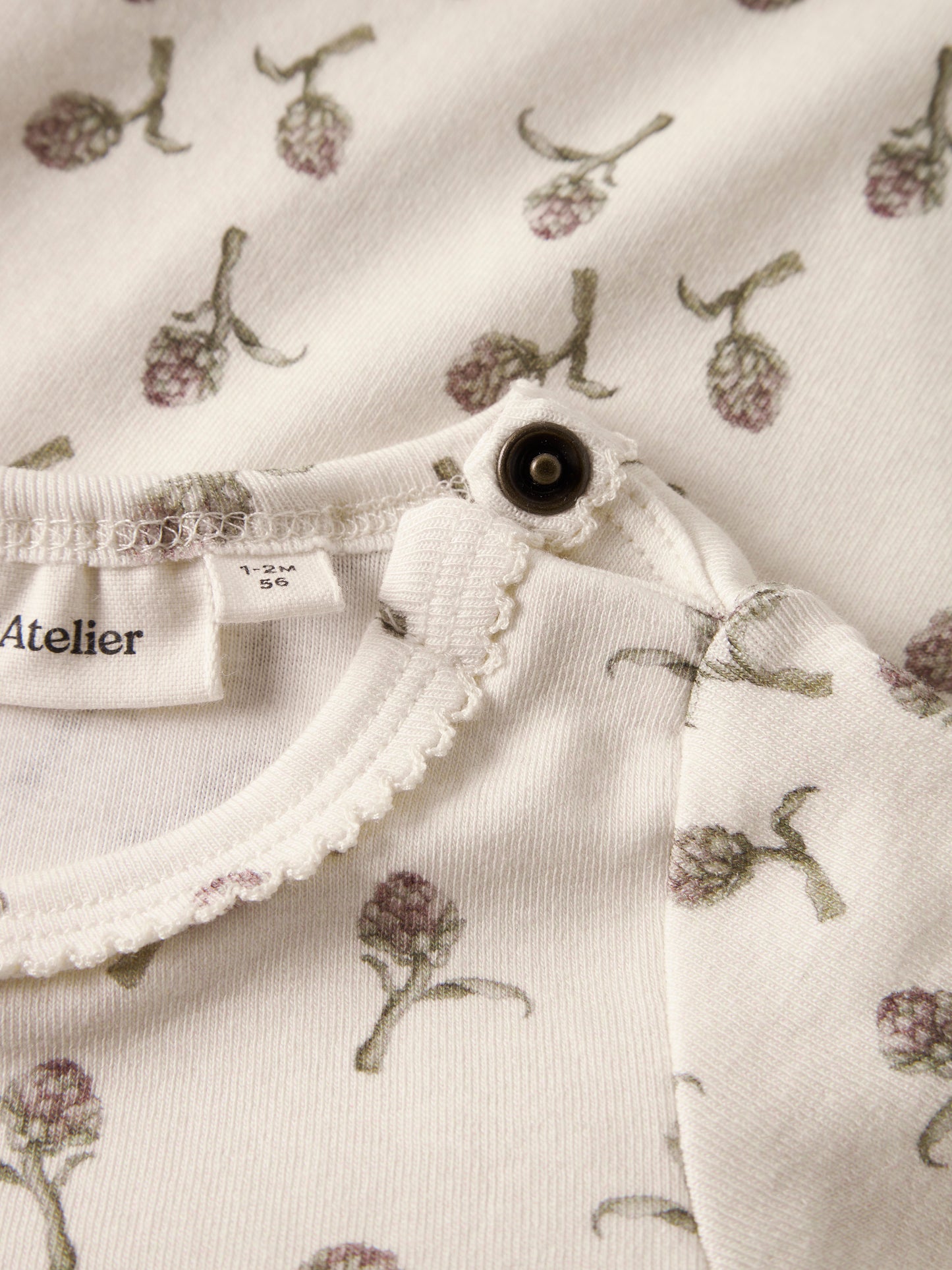 Lil Atelier Baby | Gayo Slim Body - Turtledove Artichoke