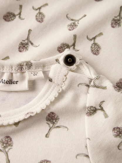 Lil Atelier Baby | Gayo Slim Body - Turtledove Artichoke