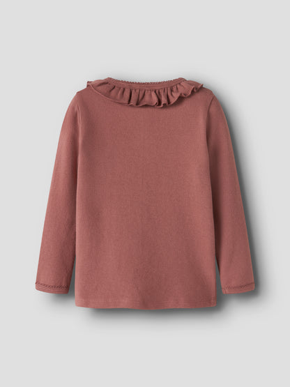 Lil Atelier MINI | Thoro myk genser - Mahogany