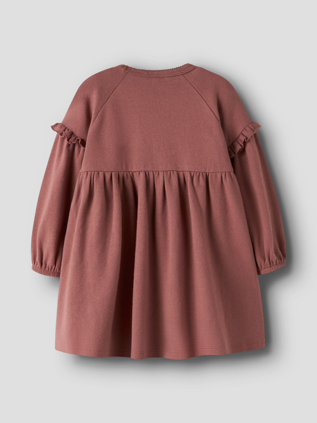 Lil Atelier MINI | Thoro myk kjole - Mahogany