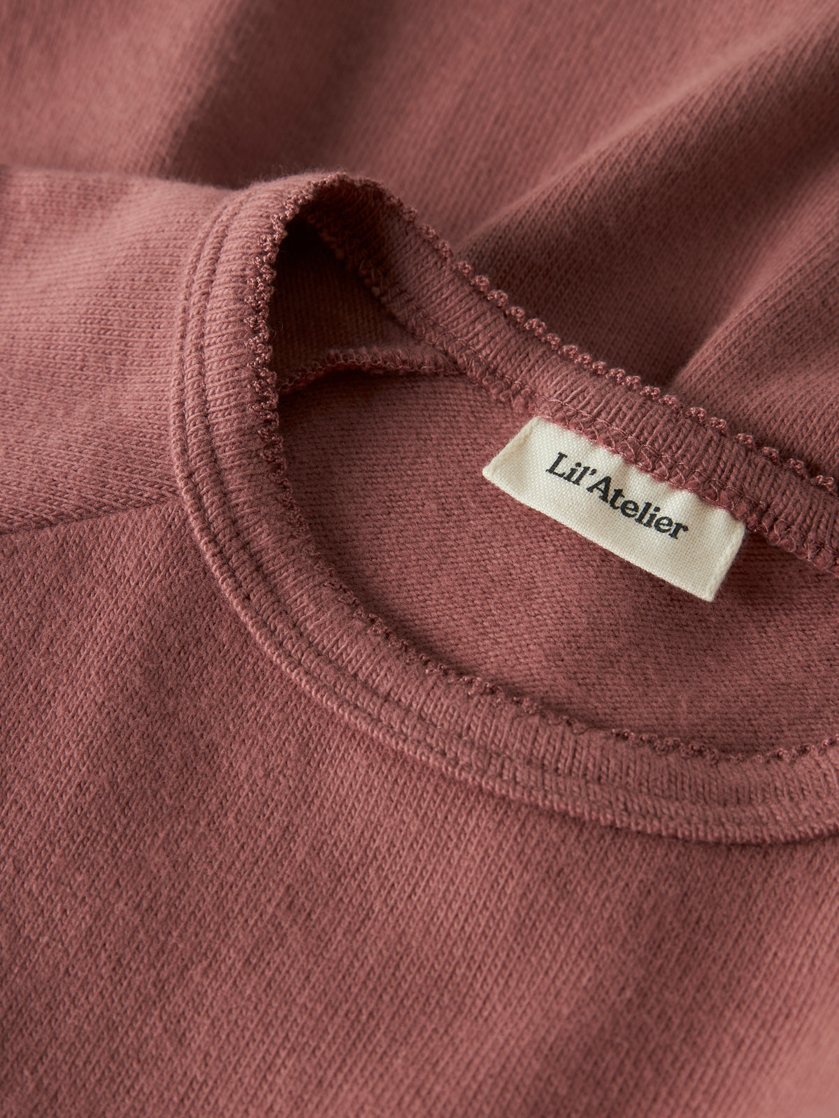 Lil Atelier MINI | Thoro myk kjole - Mahogany