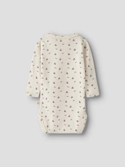 Lil Atelier Baby | Lago Mau Slim Body - Turtledove Blue Flower