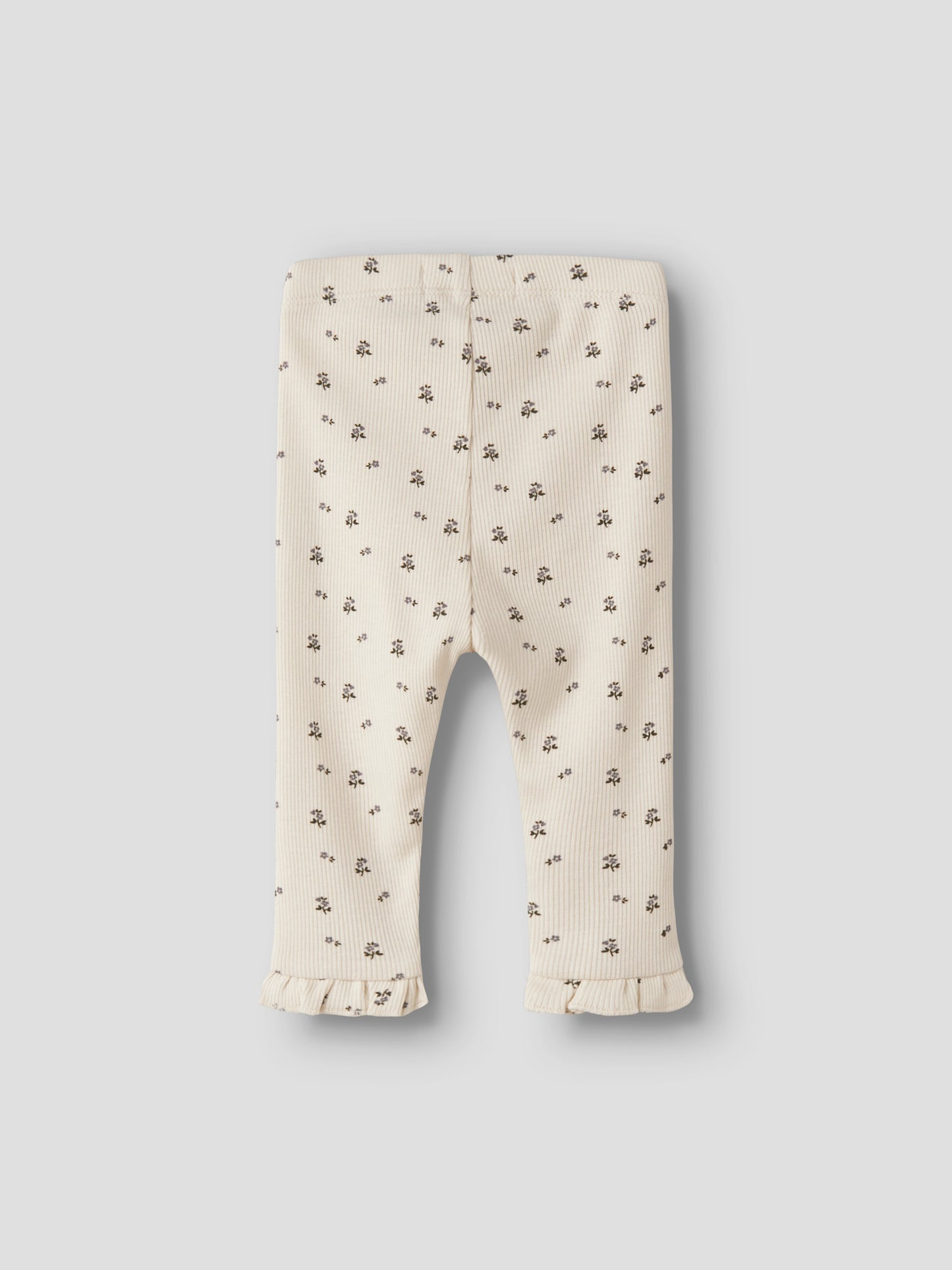 Lil Atelier Baby | Lago Slim Leggings - Turtledove Blue Flower
