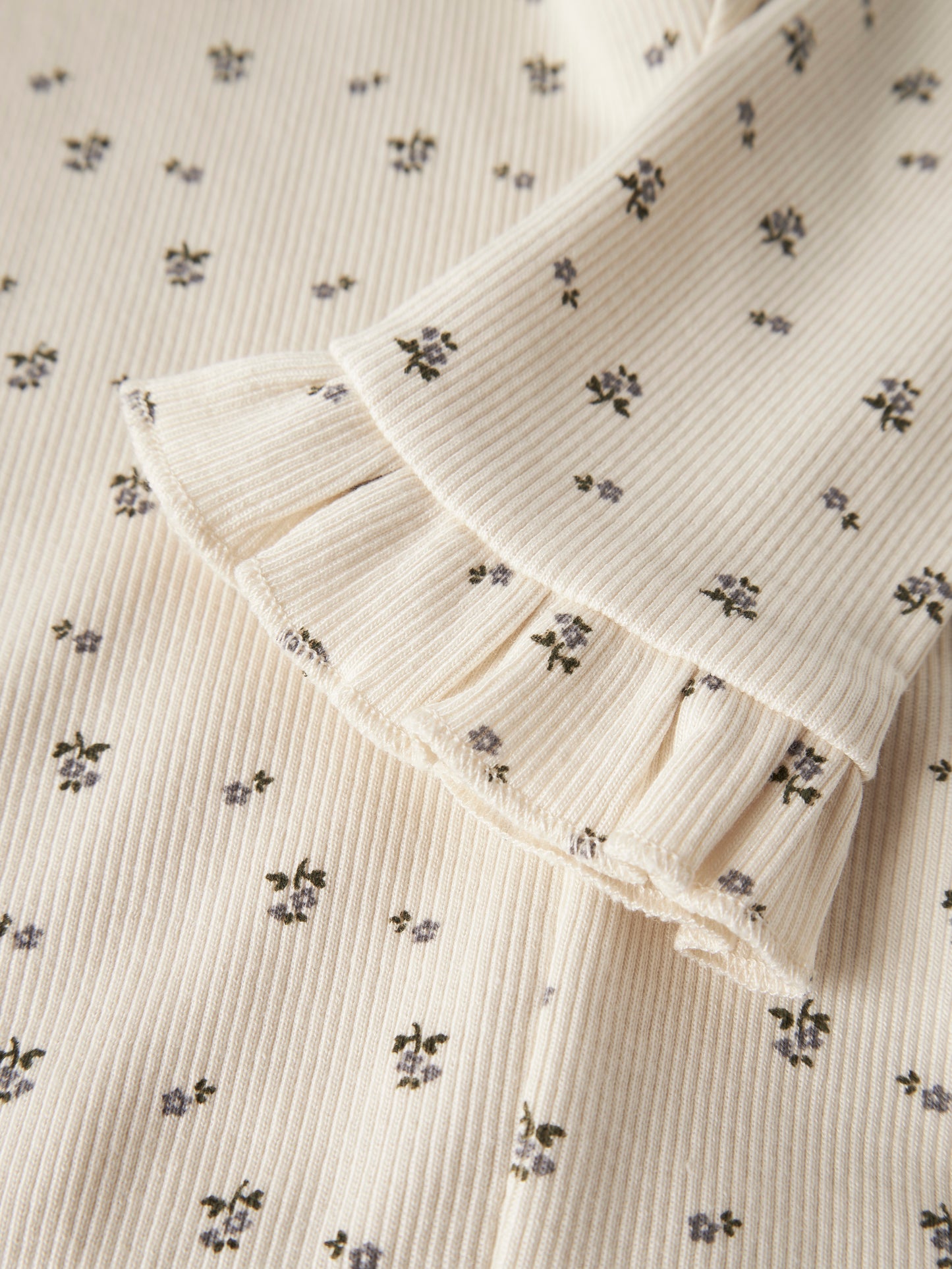 Lil Atelier Mini | Lago Slim Leggings - Turtledove Blue flower