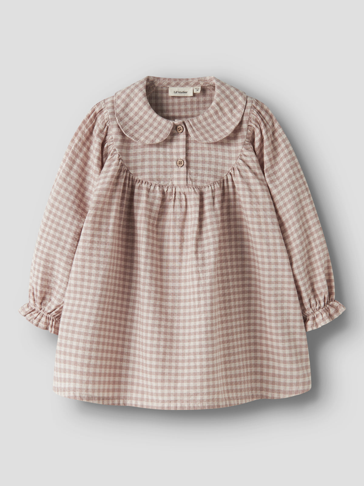 Lil Atelier | Rebba Penkjole - Bark Lilac Ash