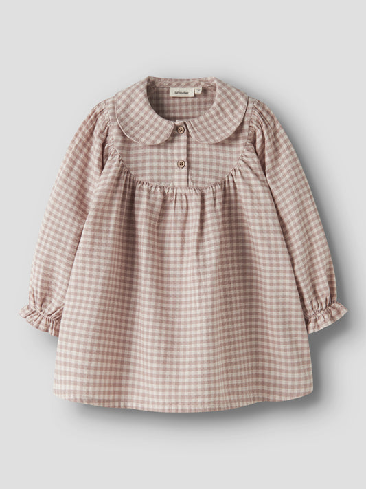 Lil Atelier | Rebba Penkjole - Bark Lilac Ash