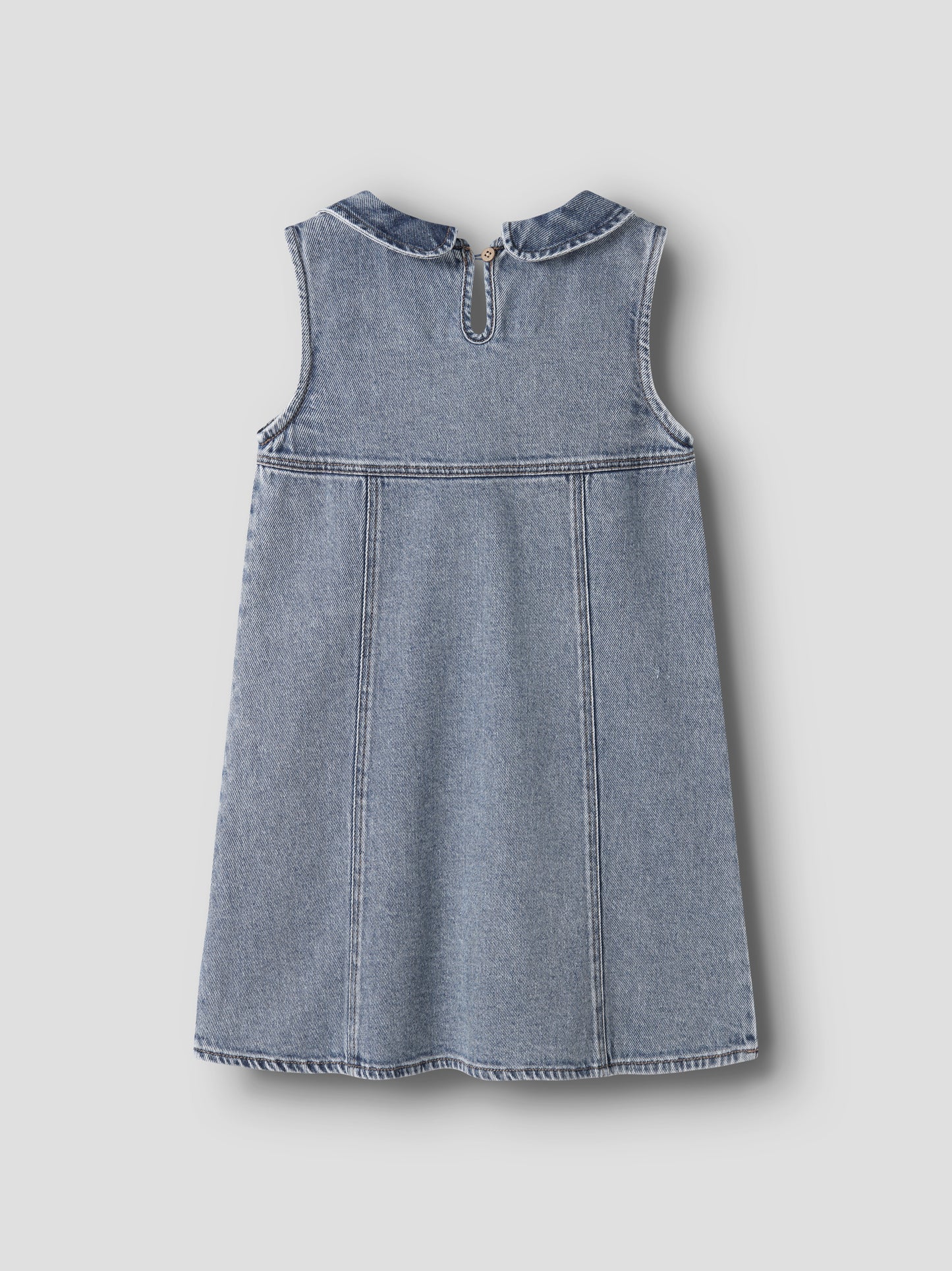 Lil Atelier Mini | Karole Denimkjole - Medium Blue Denim