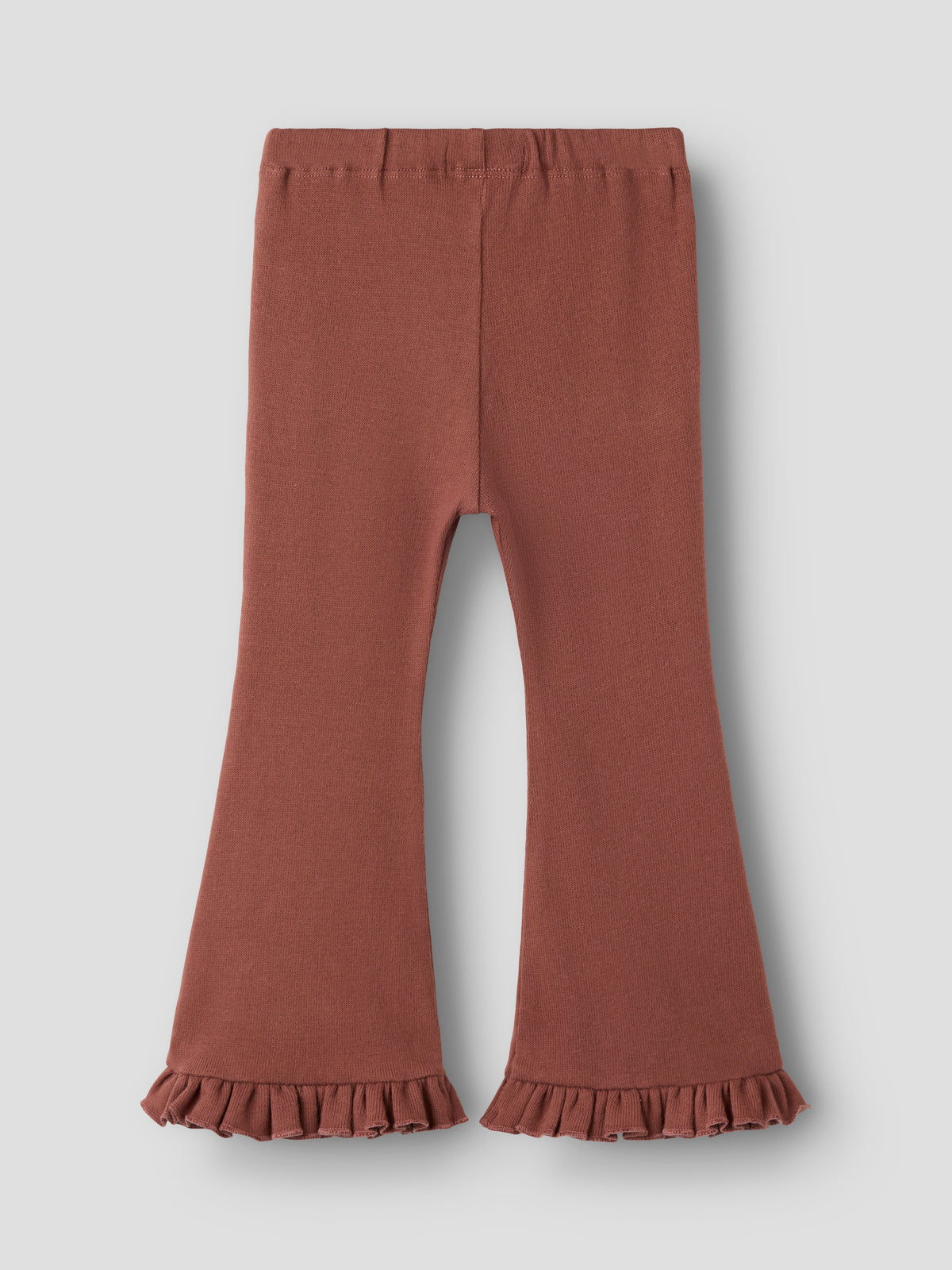Lil Atelier MINI | Thoro myk bootcut bukse - Mahogany