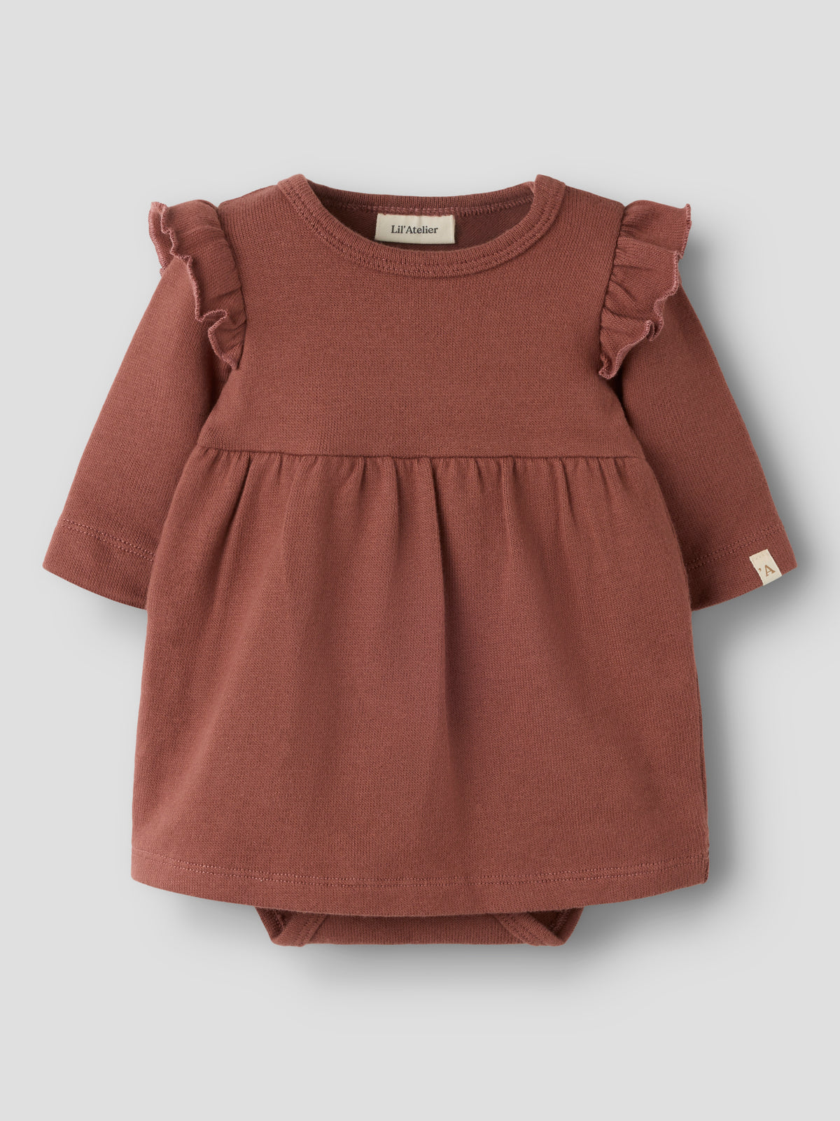 Lil Atelier BABY | Thoro kjolebody - Mahogany