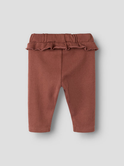 Lil Atelier Baby | Thoro Myk bukse - Mahogany